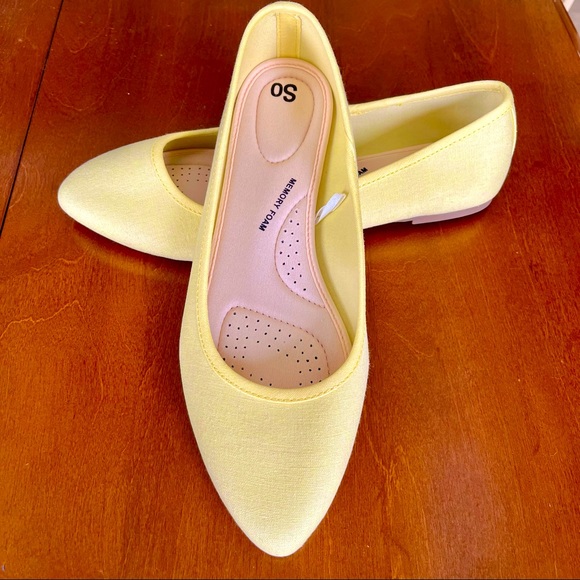NEW SO canvas flats